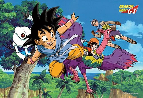 Dragon Ball GT Saga do Goku Criança e as Esferas Negras