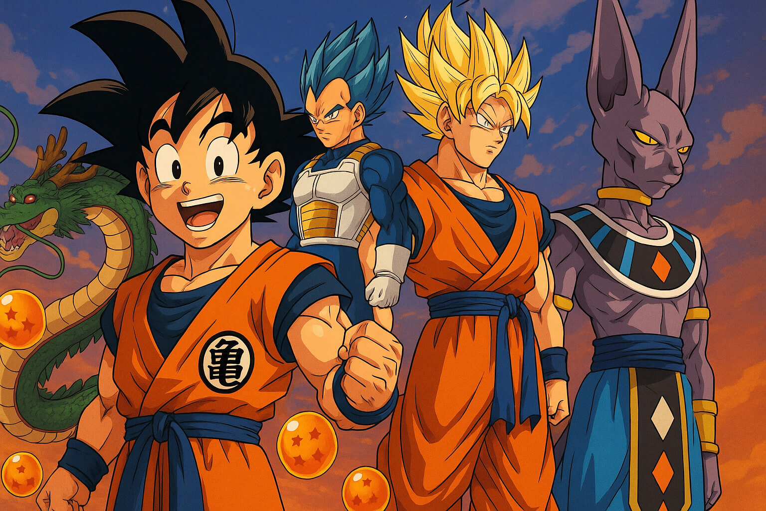 Dragon Ball Anime Clássico ao Super