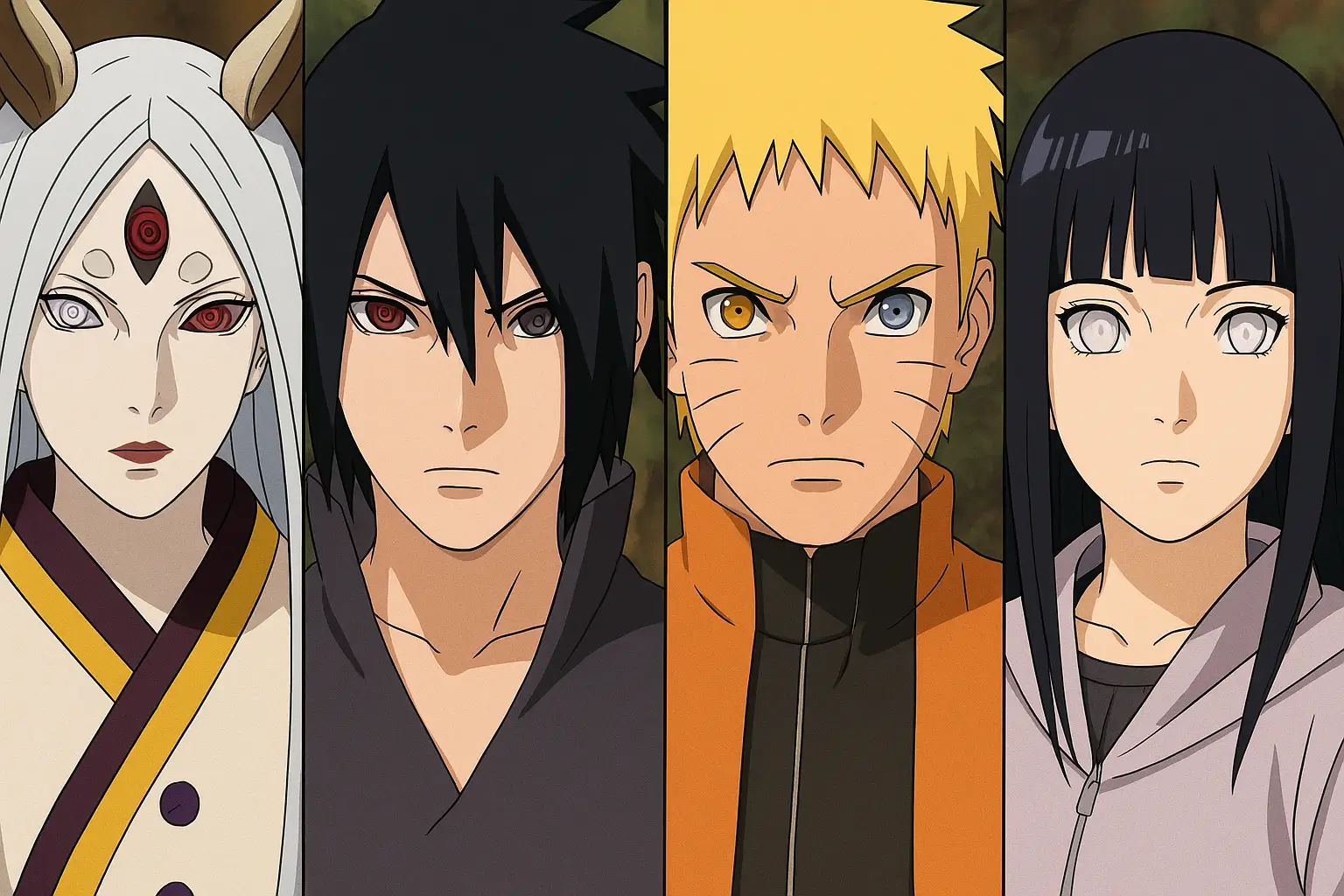 Naruto Comparação entre Clãs