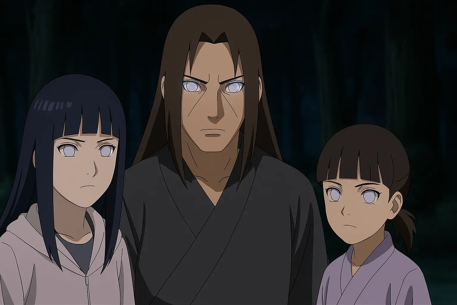 Naruto Personagens Hyuga