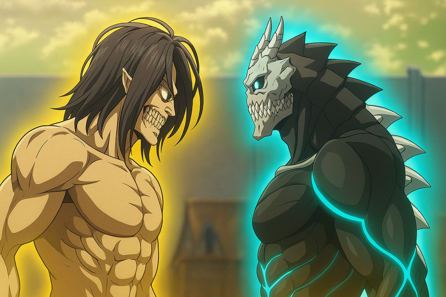 Kaiju No. 8 vs Attack on Titan