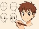 Como Desenhar Cabeça de Anime