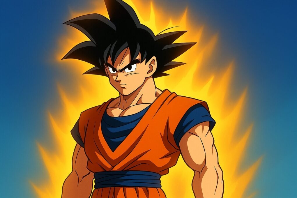 Sombreamento e cor no estilo Dragon Ball