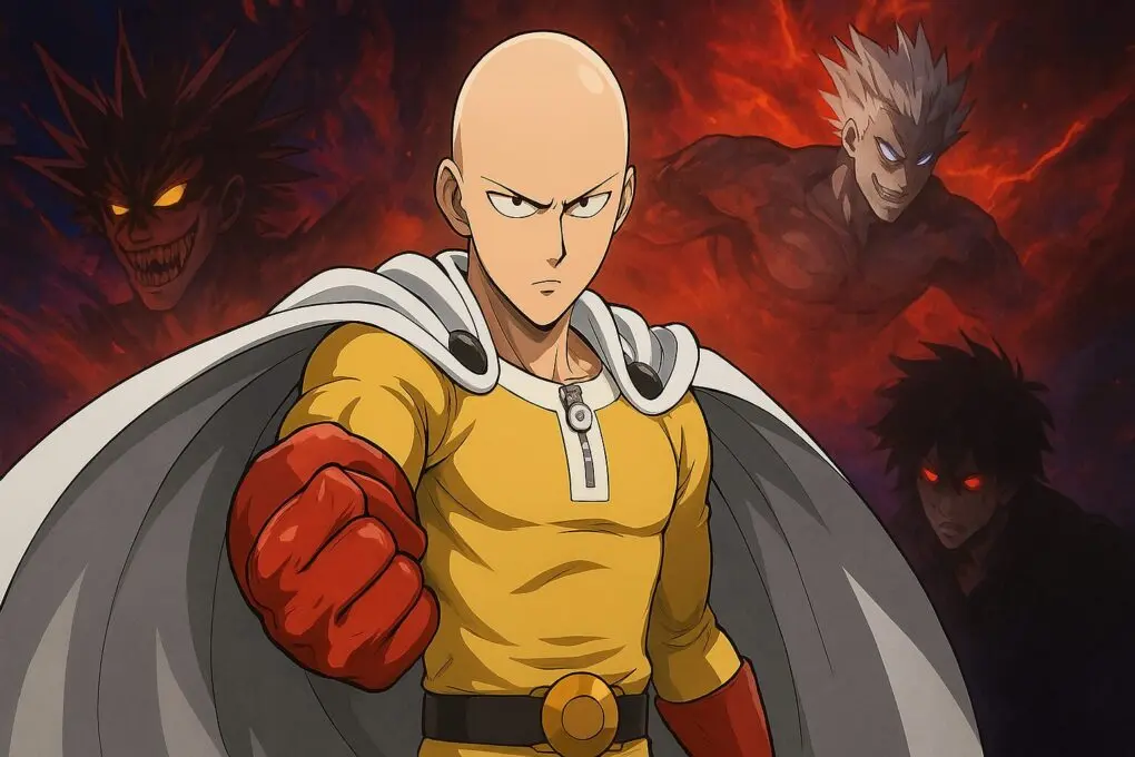 One Punch Man Verdadeiro Inimigo Saitama