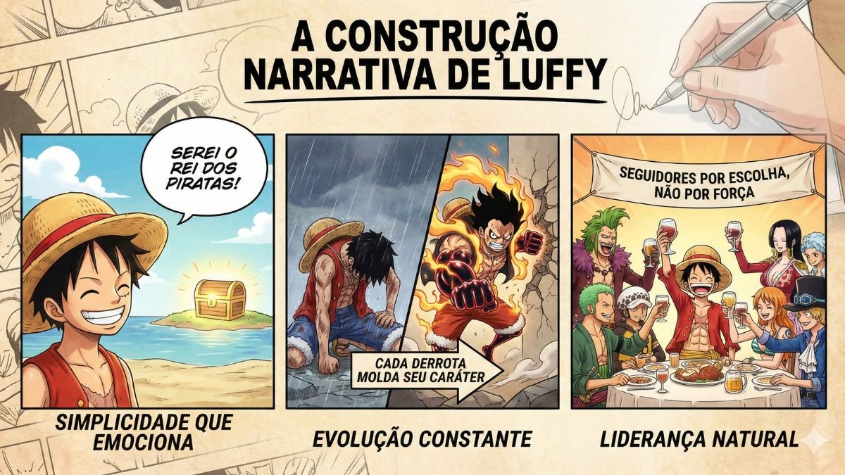 A Construção Narrativa de Luffy