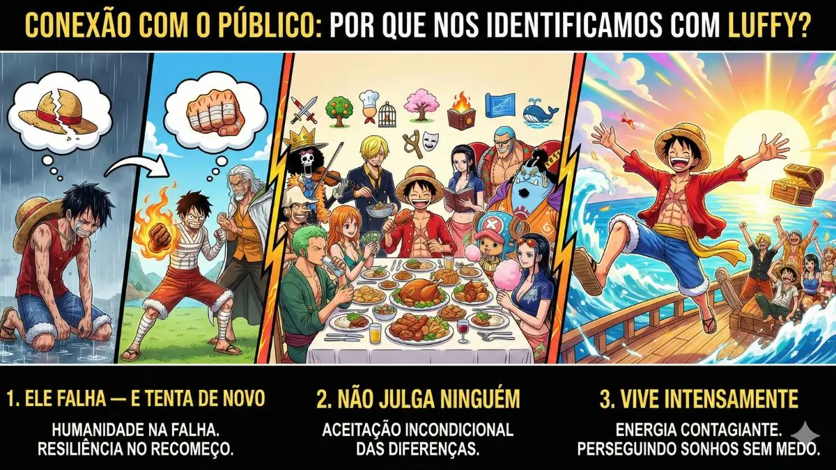 Luffy Conexão com o Público