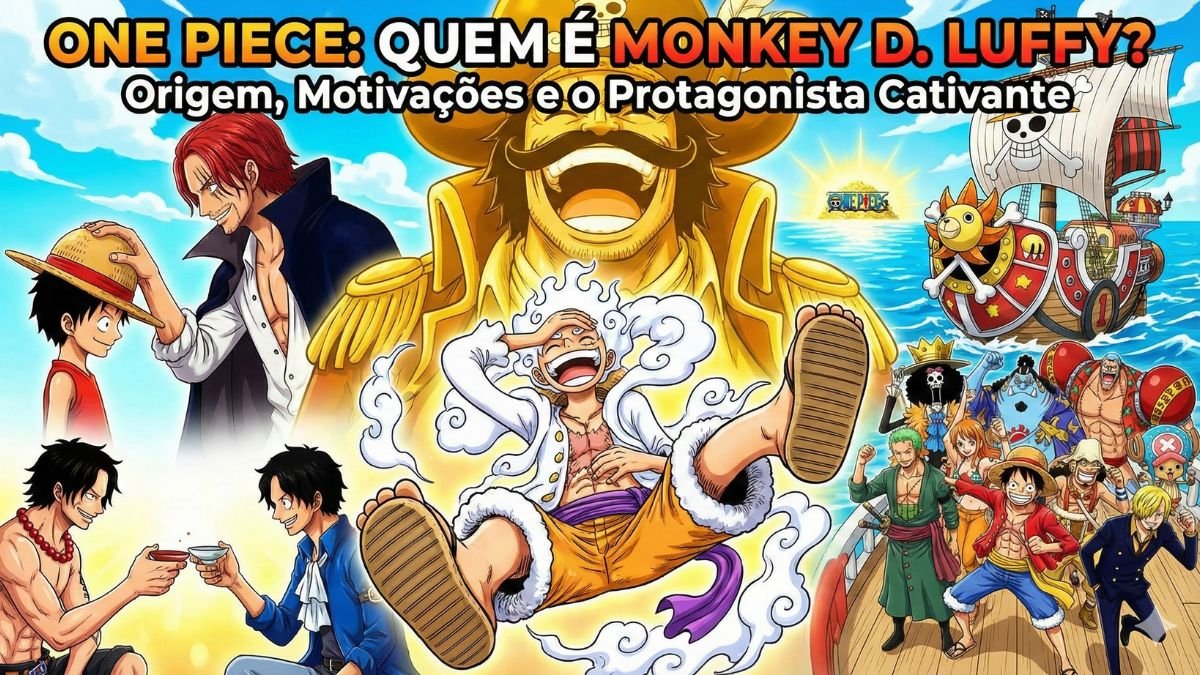 One Piece Quem é Monkey D. Luffy